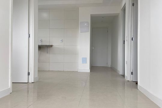 Sala - Cozinha de apartamento para alugar com 2 quartos, 42m² em I.a.p.i., Osasco