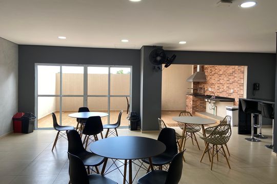Área comum - Salão de festas de apartamento para alugar com 2 quartos, 42m² em I.a.p.i., Osasco