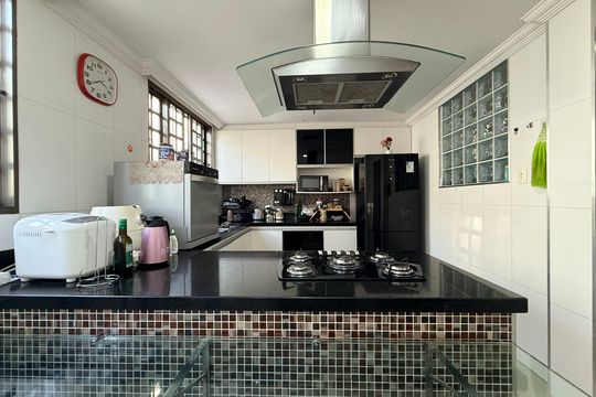 Cozinha de casa à venda com 5 quartos, 639m² em Alto Caiçaras, Belo Horizonte