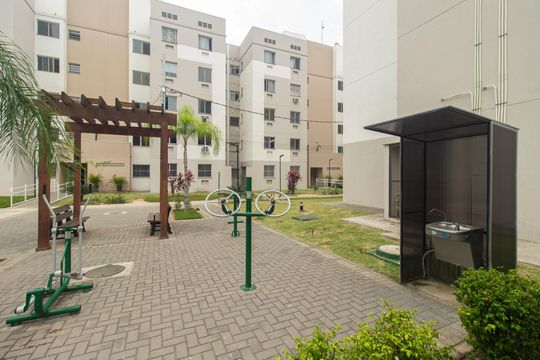 Área comum de apartamento à venda com 2 quartos, 58m² em Guaratiba, Rio de Janeiro