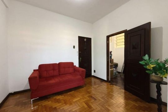 Sala de apartamento à venda com 1 quarto, 45m² em São Cristóvão, Belo Horizonte