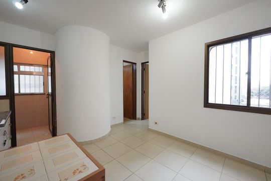 Sala de apartamento para alugar com 1 quarto, 42m² em Paraíso, São Paulo