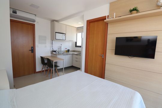 Studio de kitnet/studio para alugar com 1 quarto, 26m² em Caminho das Árvores, Salvador