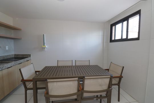 Área comum de kitnet/studio para alugar com 1 quarto, 26m² em Caminho das Árvores, Salvador