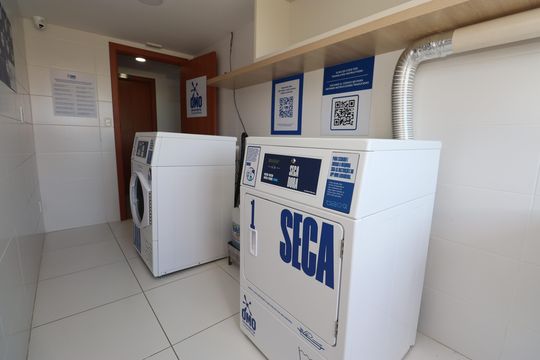 Área comum de kitnet/studio para alugar com 1 quarto, 26m² em Caminho das Árvores, Salvador