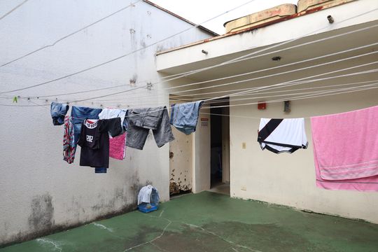 Área de Serviço de apartamento à venda com 2 quartos, 56m² em Jardim Casa Pintada, São Paulo