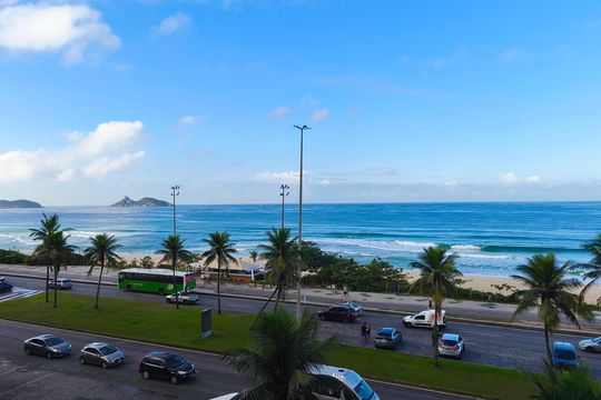 Varanda - vista de apartamento para alugar com 4 quartos, 172m² em Barra da Tijuca, Rio de Janeiro