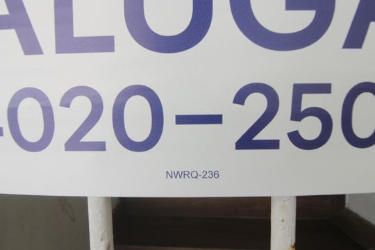 Placa de apartamento para alugar com 3 quartos, 85m² em Gamboa, Cabo Frio