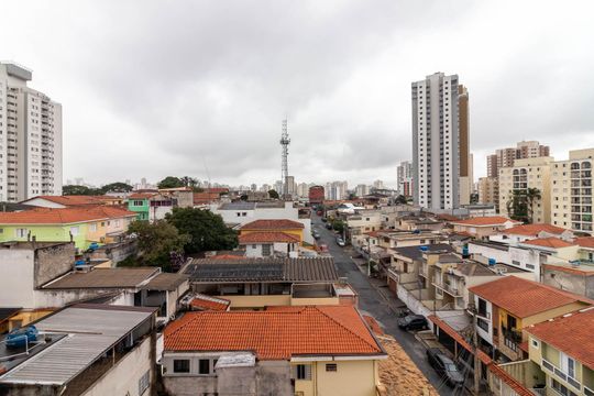 Cozinha e Área de Serviço - Vista de apartamento à venda com 2 quartos, 62m² em Lauzane Paulista, São Paulo