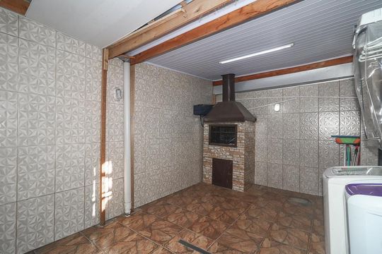 Área de Serviço de casa à venda com 4 quartos, 102m² em Santa Rosa de Lima, Porto Alegre
