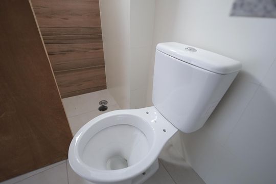 Banheiro Suíte de apartamento à venda com 2 quartos, 54m² em Vila Pires, Santo André