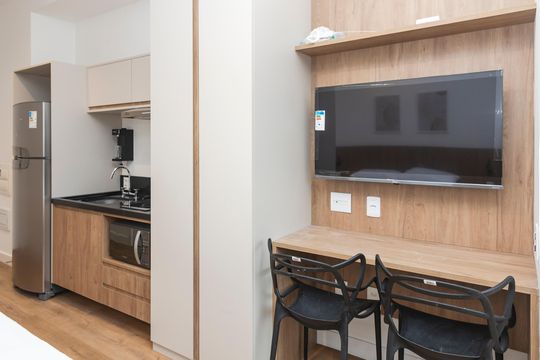 Studio de kitnet/studio à venda com 1 quarto, 28m² em Campo Belo, São Paulo