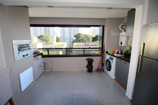 Cozinha Gourmet de apartamento para alugar com 2 quartos, 77m² em Jardim Satélite, São José dos Campos