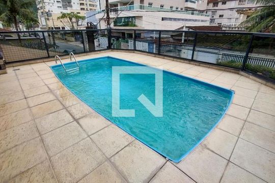 Área externa de apartamento para alugar com 3 quartos, 111m² em Canto do Forte, Praia Grande