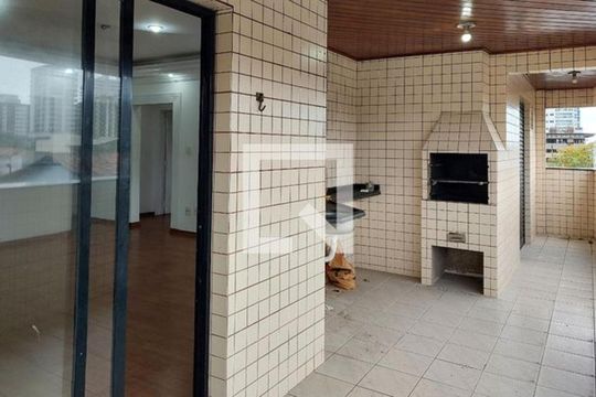 Varanda de apartamento para alugar com 3 quartos, 111m² em Canto do Forte, Praia Grande