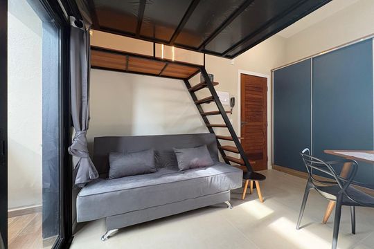 Sala de kitnet/studio para alugar com 1 quarto, 28m² em Forquilhinhas, São José
