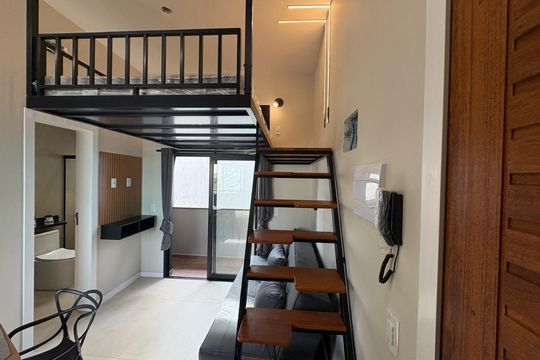 Quarto de kitnet/studio para alugar com 1 quarto, 28m² em Forquilhinhas, São José