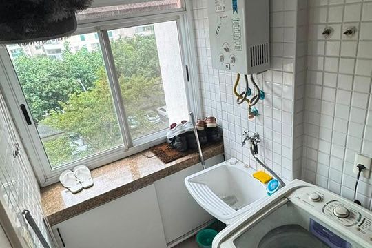 Área de serviço de apartamento à venda com 3 quartos, 99m² em Barra Olímpica, Rio de Janeiro