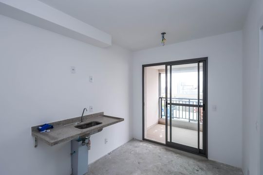 Cozinha de kitnet/studio para alugar com 1 quarto, 30m² em Vila Mariana, São Paulo