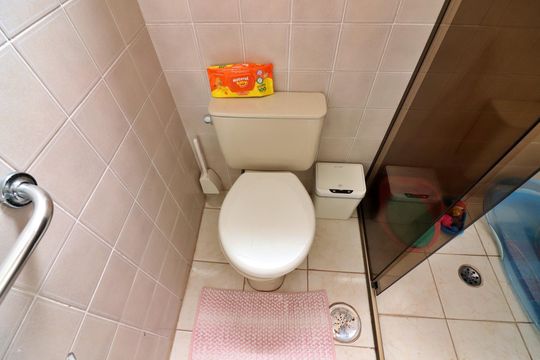Banheiro Social de apartamento à venda com 3 quartos, 110m² em Baeta Neves, São Bernardo do Campo