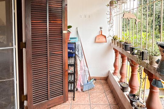 Sacada do Quarto 2 de casa à venda com 2 quartos, 80m² em Baeta Neves, São Bernardo do Campo