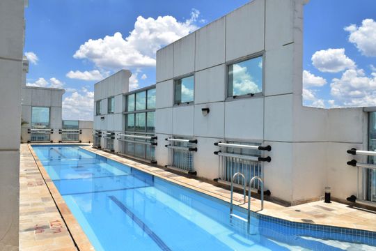 Piscina de kitnet/studio para alugar com 1 quarto, 30m² em Jardim Paulista, São Paulo
