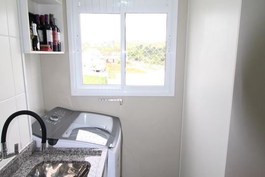 Área de Serviço de apartamento para alugar com 2 quartos, 52m² em Colinas do Paratehy, São José dos Campos