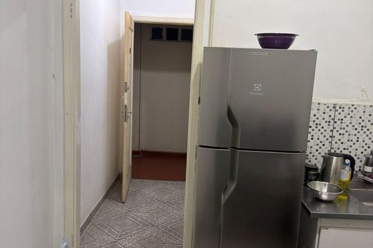 Cozinha de apartamento à venda com 1 quarto, 32m² em Liberdade, São Paulo