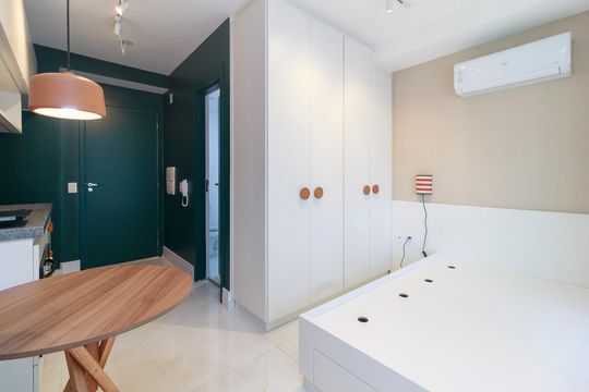 Studio de kitnet/studio para alugar com 0 quarto, 24m² em Vila Cordeiro, São Paulo