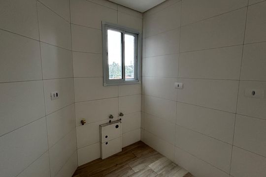 Cozinha de apartamento para alugar com 2 quartos, 60m² em Campestre, Santo André