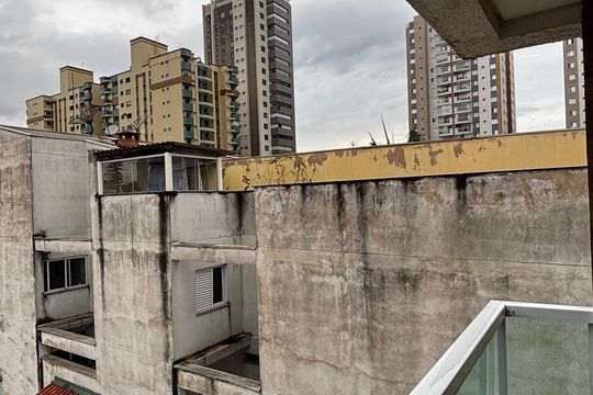 Varanda da Suíte de apartamento para alugar com 2 quartos, 60m² em Campestre, Santo André