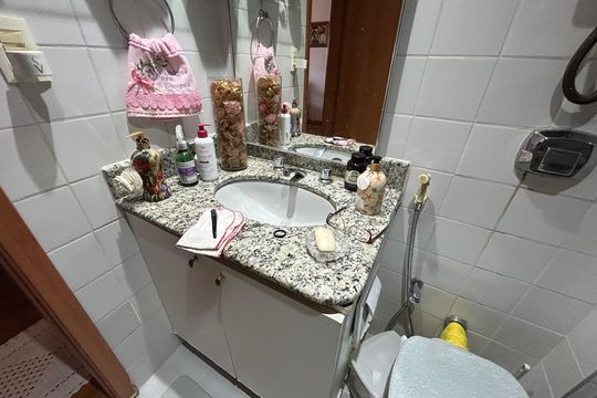 Banheiro 1 de apartamento à venda com 3 quartos, 90m² em Lins de Vasconcelos, Rio de Janeiro