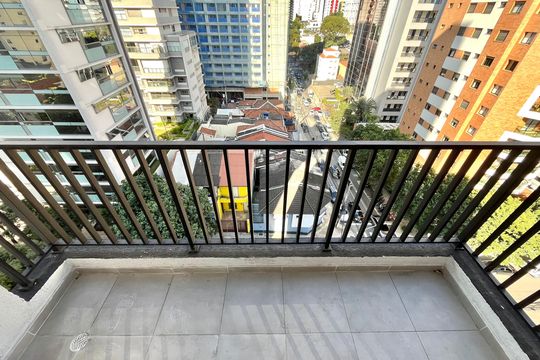 Varanda de kitnet/studio à venda com 1 quarto, 20m² em Vila Clementino, São Paulo
