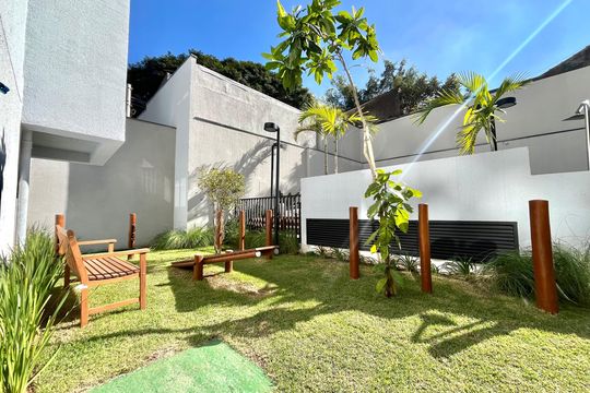 Área comum- Espaço Pet de kitnet/studio à venda com 1 quarto, 20m² em Vila Clementino, São Paulo