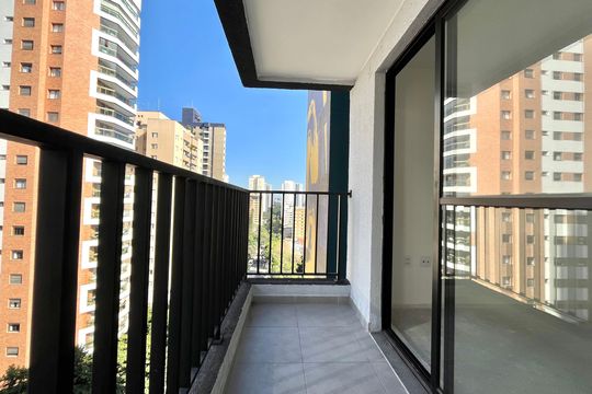 Varanda de kitnet/studio à venda com 1 quarto, 20m² em Vila Clementino, São Paulo