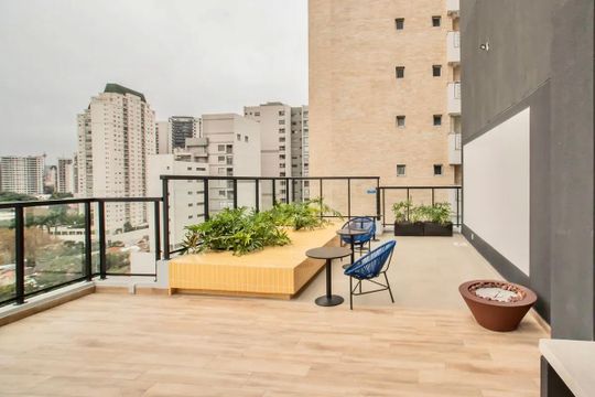 Área comum de kitnet/studio à venda com 1 quarto, 20m² em Vila Clementino, São Paulo