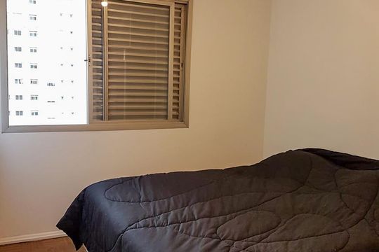 Quarto 1 de apartamento para alugar com 3 quartos, 90m² em Chácara Santo Antônio, São Paulo