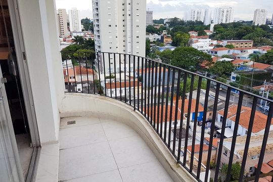 Sacada de apartamento para alugar com 3 quartos, 90m² em Chácara Santo Antônio, São Paulo