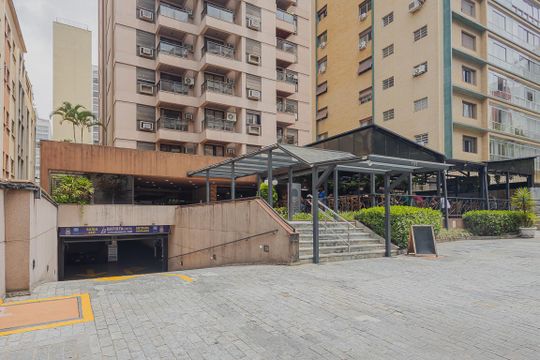 Fachada de apartamento à venda com 1 quarto, 42m² em Jardim Paulista, São Paulo