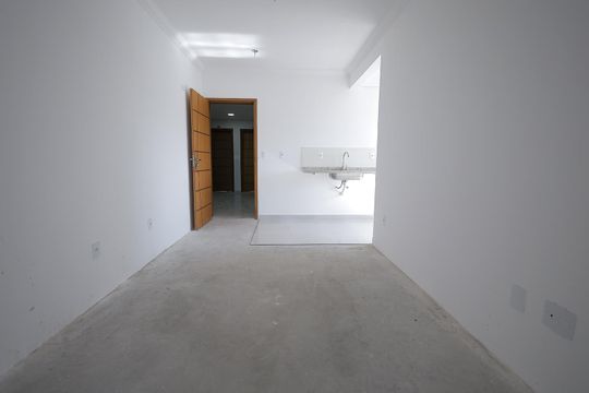 Sala de apartamento à venda com 2 quartos, 54m² em Vila Pires, Santo André