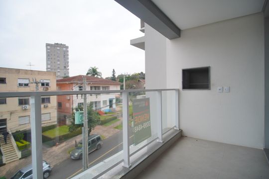 varanda da sala de apartamento à venda com 3 quartos, 111m² em Jardim America, São Leopoldo