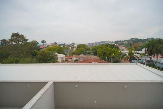 Vista da Suíte de apartamento à venda com 3 quartos, 111m² em Jardim America, São Leopoldo