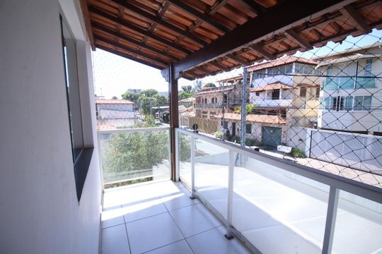Varanda Quarto 2 de casa para alugar com 4 quartos, 200m² em Bairro da Glória, Contagem