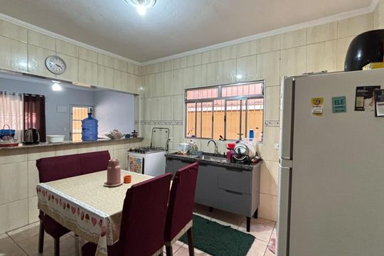 Cozinha de casa à venda com 2 quartos, 125m² em Parque Silva Azevedo (Nova Veneza), Sumaré