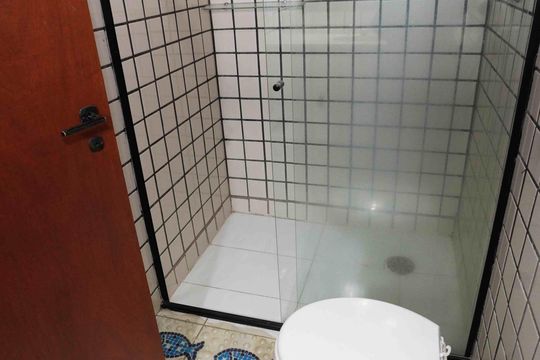Banheiro - Suite de casa de condomínio à venda com 3 quartos, 176m² em Centro de Apoio I (alphaville), Santana de Parnaíba