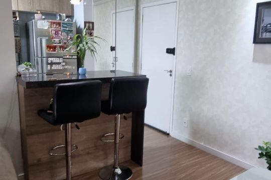 Sala de apartamento à venda com 3 quartos, 81m² em Centro, Diadema