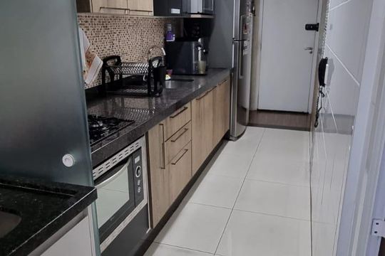 Cozinha de apartamento à venda com 3 quartos, 81m² em Centro, Diadema