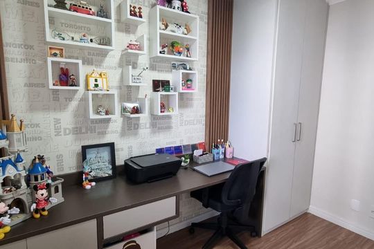 Quarto de apartamento à venda com 3 quartos, 81m² em Centro, Diadema