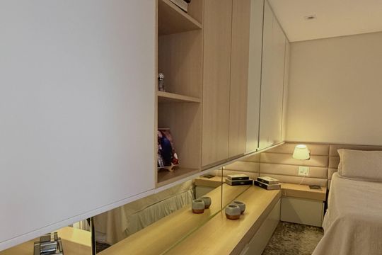 Banheiro de apartamento à venda com 3 quartos, 81m² em Centro, Diadema