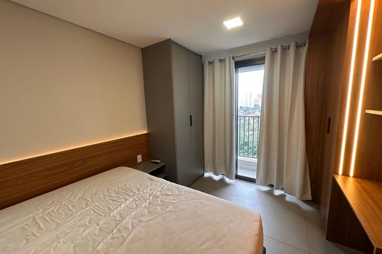 Studio de kitnet/studio para alugar com 1 quarto, 24m² em Brooklin, São Paulo